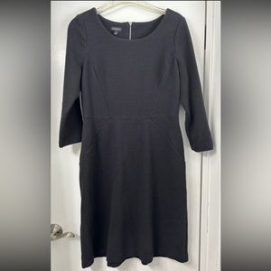 Talbots Size 8 Black Dress